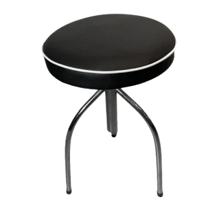 Metal Swivel Stool with Skai Seat