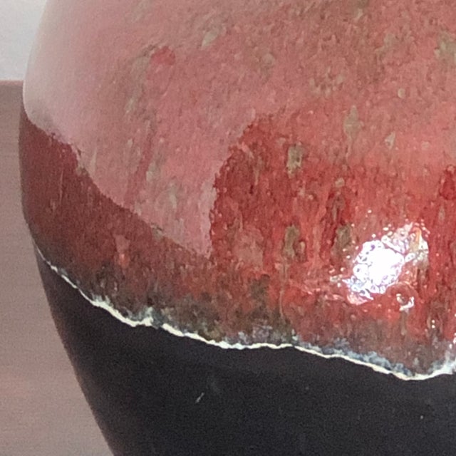 Onyx Vintage Organic Modern Studio Pottery Bud Vase For Sale - Image 8 of 12