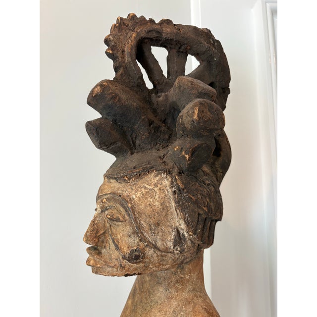 Stunning carved fertility sculpture. Was purchased from the estate of a retired professor of history who collected...