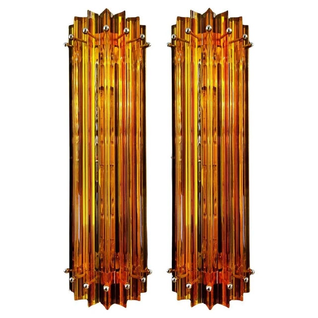 Mid-Century Italian Wall Sconces, 1990s, Set of 3 For Sale - Image 13 of 13