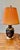 Mid 20th Century Chinoiserie Peacock Floral Lamp For Sale - Image 6 of 12