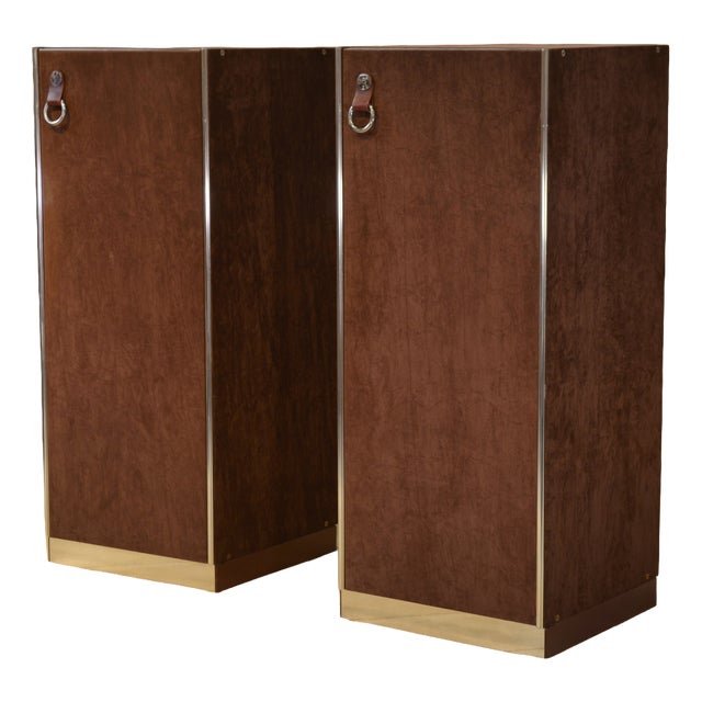 Wardrobes by Guido Faleschini and Mariani for Hermès, 1970s, Set of 2 For Sale