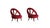 Scarlet Armchairs by Ottiu, Set of 2 For Sale - Image 9 of 9
