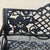 Mid 20th Century Contemporary Art Nouveau Style Cast Aluminum Garden Patio Garden Bench Loveseat For Sale In Philadelphia - Image 6 of 15