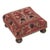 Primrose Red Tapestry Footstool For Sale