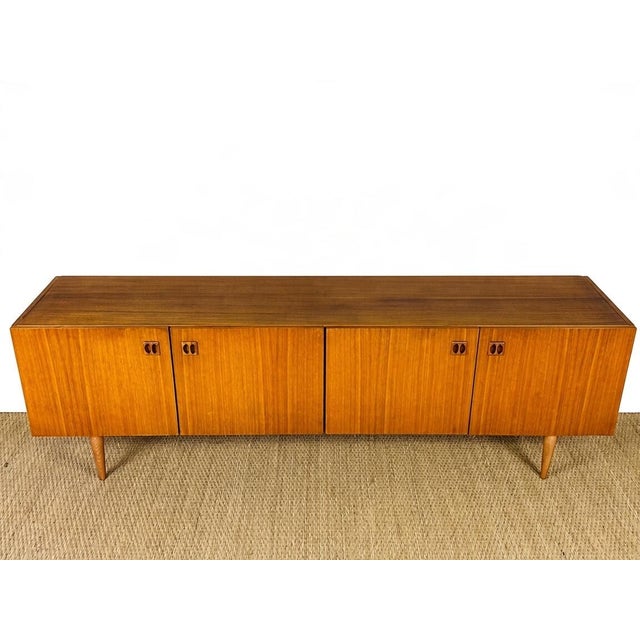 Mid-Century Modern Scandinavian Teak Sideboard, 1960 For Sale - Image 3 of 15