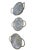 Vintage Woven Silver and Brass French Provincial Style Market Baskets- Set of 3 For Sale - Image 10 of 16