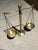 Metal Vintage Solid Brass Scales of Justice Balance With Barley Twist For Sale - Image 7 of 13