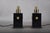 Black Lacquered Metal and Brass Table Lamps, 1940s, Set of 2 For Sale - Image 11 of 13