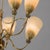 Solid Brass Chandelier – 8 Light Scandinavian Modern Sputnik Fixture For Sale - Image 9 of 9