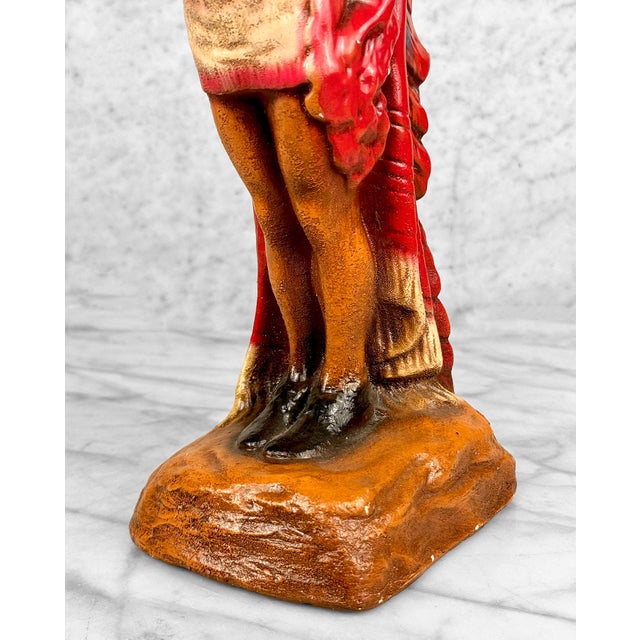 アンティーク雑貨 Indian Chief Chalkware Bookend Indian Chief Book End - Etsy