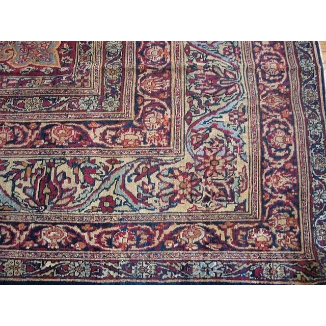 19th Century S.E Persian Kirman Laver Carpet ( 8'6" x 14'10" - 259 x 452 )