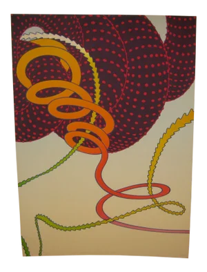 Pop Op Art Lithograph by Robert Bob Fried