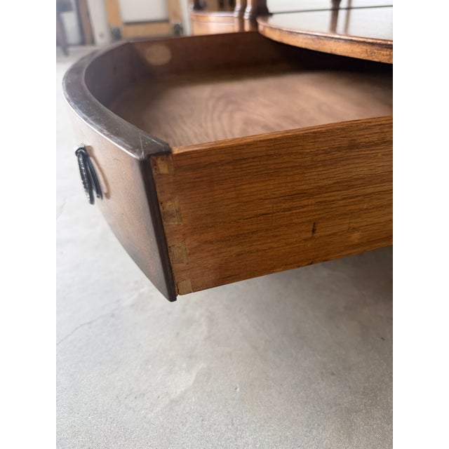 Vintage Baker Furniture Empire-Style Wood End Tables With Drawer – A Pair For Sale - Image 14 of 18