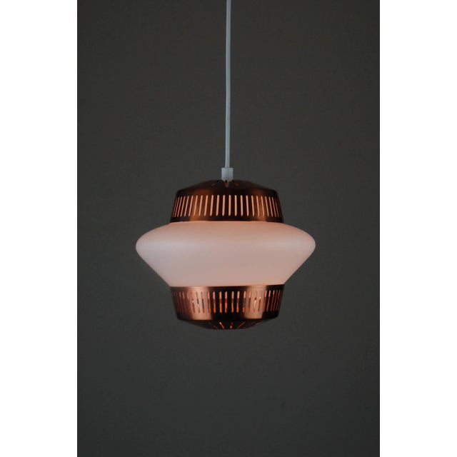 Opal Arch Pendant Lamp by Svend Aage Holm-Sørensen for Warm Nordic, 1950s For Sale - Image 9 of 13