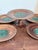 Set of 4 Antique Plates & Cake Stand With Classical Figural Medallions, C. 1900 For Sale - Image 6 of 12