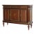 French Louis XVI Rosewood, Kingwood, Mahogany & Ormolu Rouge Marble Top Credenza For Sale