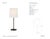Thomas O'Brien by Visual Comfort Signature Bryant Large Table Lamp in Bronze and Hand-Rubbed Antique Brass with Linen...