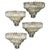 Vintage Murano Wall Sconces, 1980, Set of 4 For Sale - Image 15 of 15