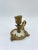 1900 - 1909 Neo-Rococo Candlestick in Gilded Bronze, 1900 For Sale - Image 5 of 10
