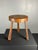 Mid-Century French Brutalist Rustic Tripod Farmhouse Stool, 1950s For Sale - Image 13 of 17