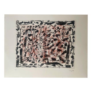 Jean-Paul Riopelle, The Flies to Marry (Plate VII), 1985, Etching For Sale