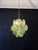 Vintage Italian Green Murano Glass Discs Chandelier, 1990s For Sale - Image 18 of 18