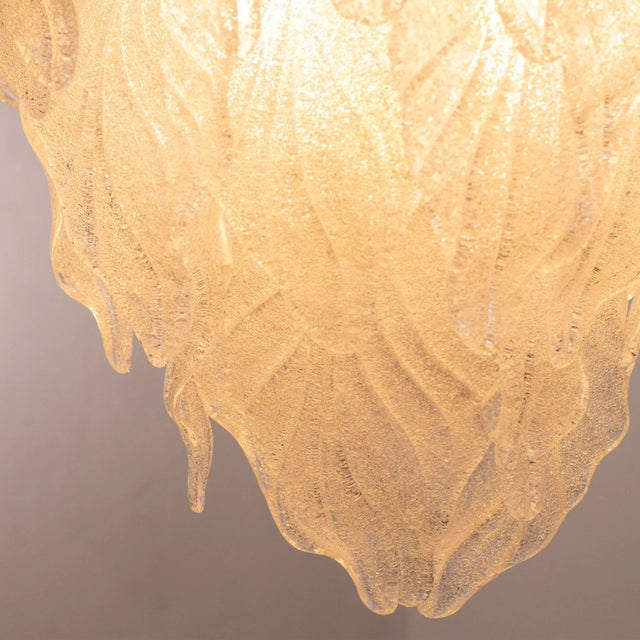 Large Italian Chandelier in Murano Glass, 1990s For Sale - Image 11 of 12
