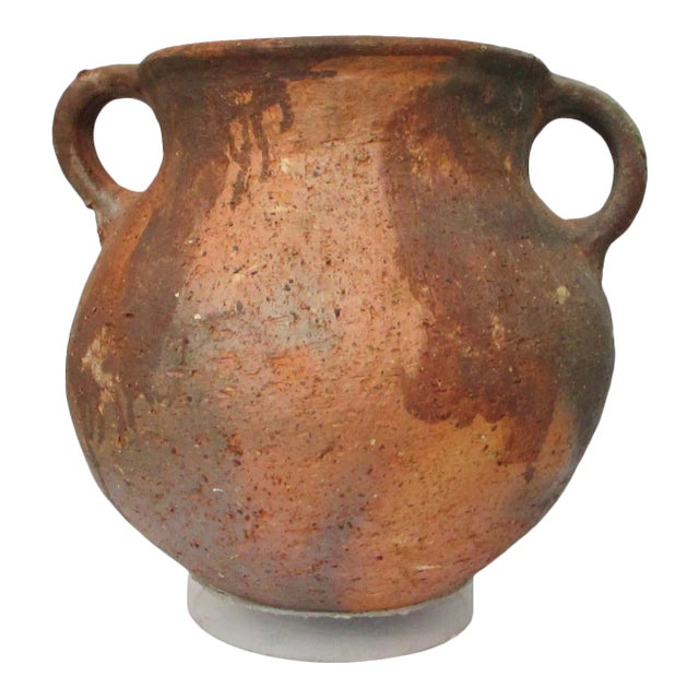 Stone Ware Native Storage Jar. For Sale