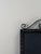 Black Vintage Spanish Revival Real Slate Chalkboard | Gothic Cross Wrought Iron Frame For Sale - Image 8 of 10