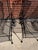 Metal Meadowcraft Dogwood Patio Wrought Iron Dining Set 4 Chairs Table, Attributed For Sale - Image 7 of 10
