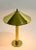Metal Postmodern Brass Table Lamp After Chapman For Sale - Image 7 of 11