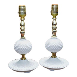 Vintage New Milk Glass Table Lamps Chairish