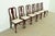 Henkel Harris Queen Anne Solid Mahogany Dining Chairs, Set of Six For Sale - Image 14 of 14