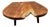 Andrianna Shamaris Organic Mid Century Style Teak Wood Coffee Table For Sale