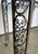 Gray Early 20th Century Glass Top Iron Table For Sale - Image 8 of 10
