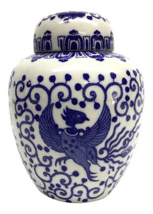 Vintage Mini Covered Ginger Jar Made in Japan