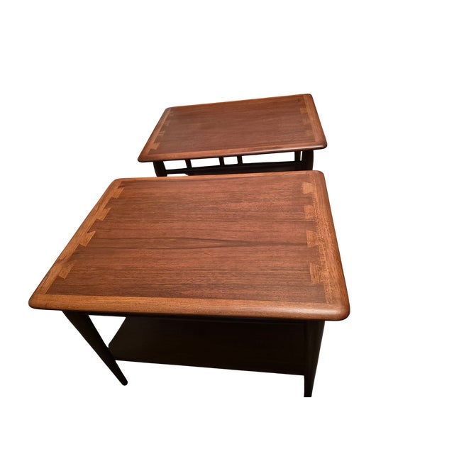 Mid 20th Century Set of 2 Lane Acclaim End Tables For Sale - Image 5 of 11