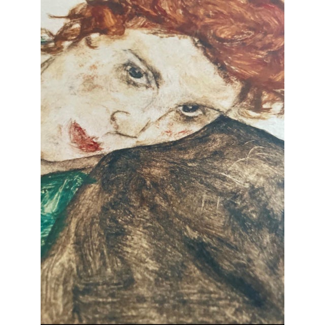 Seated Woman (The Artist's Wife) Poster after Egon Schiele, 1971 For Sale - Image 6 of 9