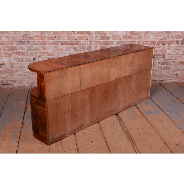 Art Deco Buffet in Walnut and Chrome, 1920s For Sale - Image 13 of 14