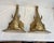 Pair of 1930s Brass Elephant Head Motif Wall Brackets For Sale - Image 9 of 11