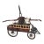 19th C Antique Iron & Wood Fire Engine Large Model or Sculpture For Sale