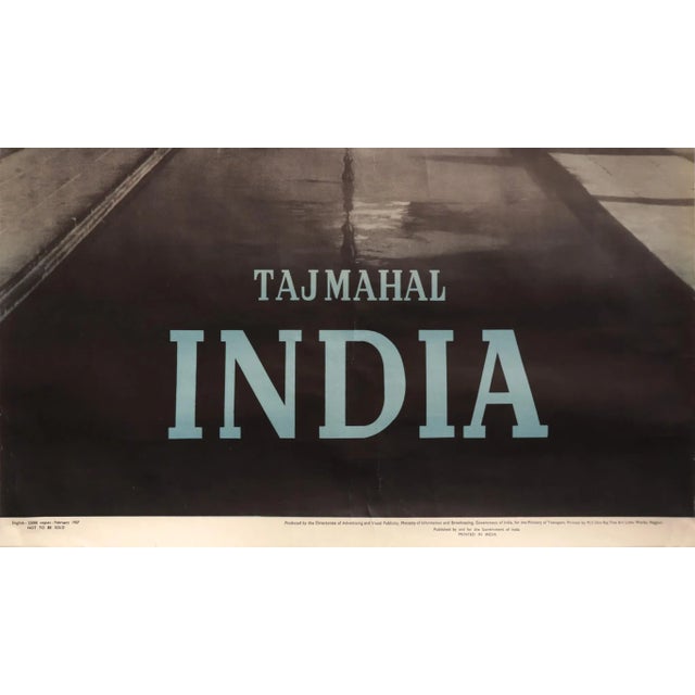 Date: 1957 (February) Size: 23.75 x 40 inches About the Poster: I don't often find items from India, but when I do, they...