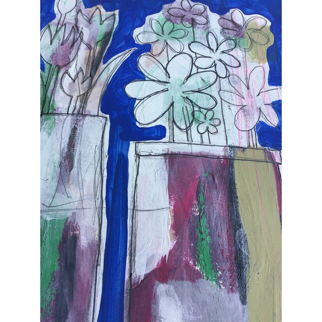 Original mixed media on paper artwork by Cassandra Auker. COA included. Unframed. Please contact Chairish regarding...