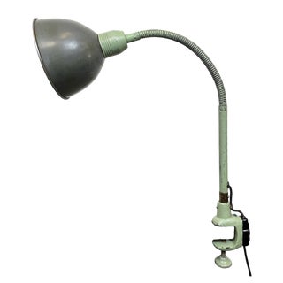 Industrial Gooseneck Table Lamp from Instal Decin, 1960s For Sale
