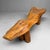 Japanese Organic Live Edge Side Table in Zelkova Wood, 1960s For Sale - Image 11 of 13
