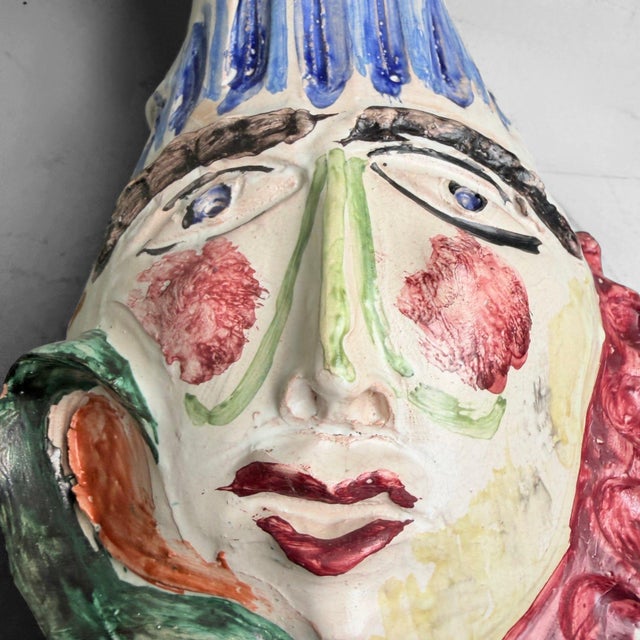 Anthropomorphic Ceramic Vase by Gennaro Condurso, Seminara, Italy, 2010s For Sale - Image 12 of 17