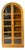 Round Arched Teak Display Case with Lighting by Dyrlund For Sale