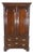 1990s Ethan Allen Georgian Court Cherry Clothing Armoire Linen Press 11-5265 For Sale