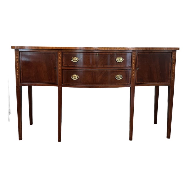 Ethan Allen Vintage Mahogany Sideboard For Sale